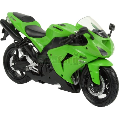NewRay 42443 - Kawasaki ZX-10 R Motorbike - Green