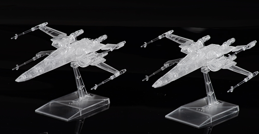 バンダイビークルモデル 「スターウォーズ／最後のジェダイ」クリア