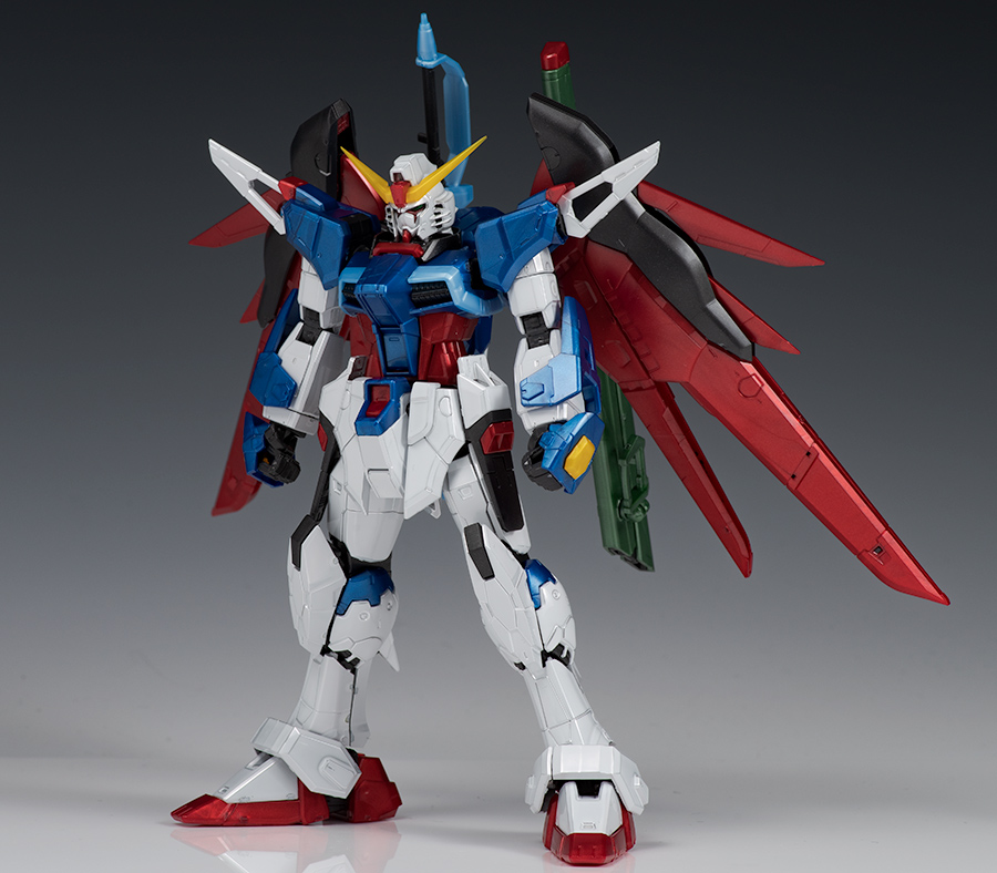 RG デスティニーガンダム[チタニウムフィニッシュ] レビュー