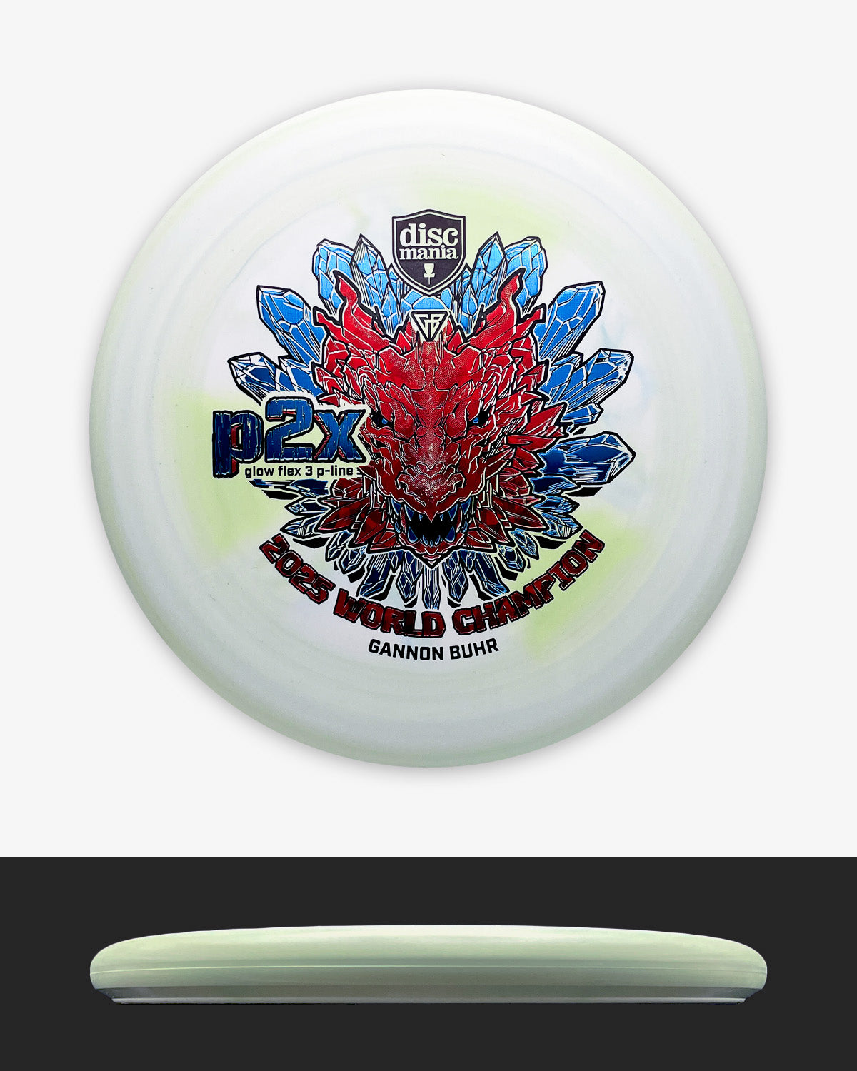 Discmania P-Line Glow P2X - Gannon Buhr 2025 World Champion Edition