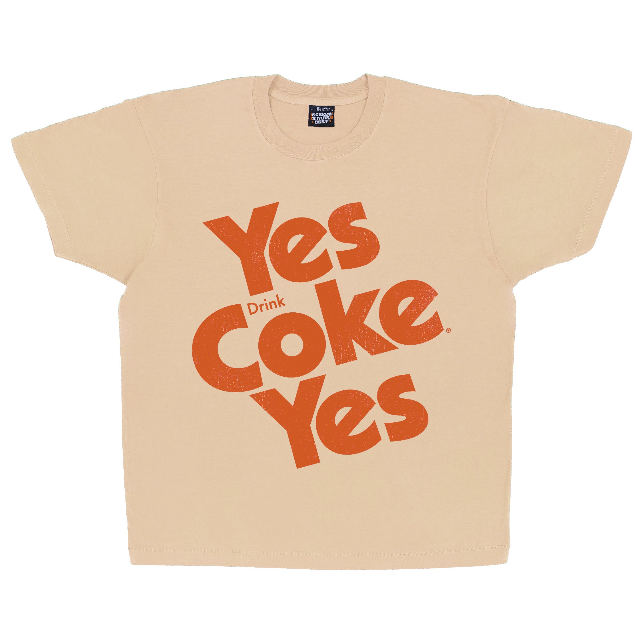 Coca Cola - Yes Drink Coke SS Tee – Screen Stars Best