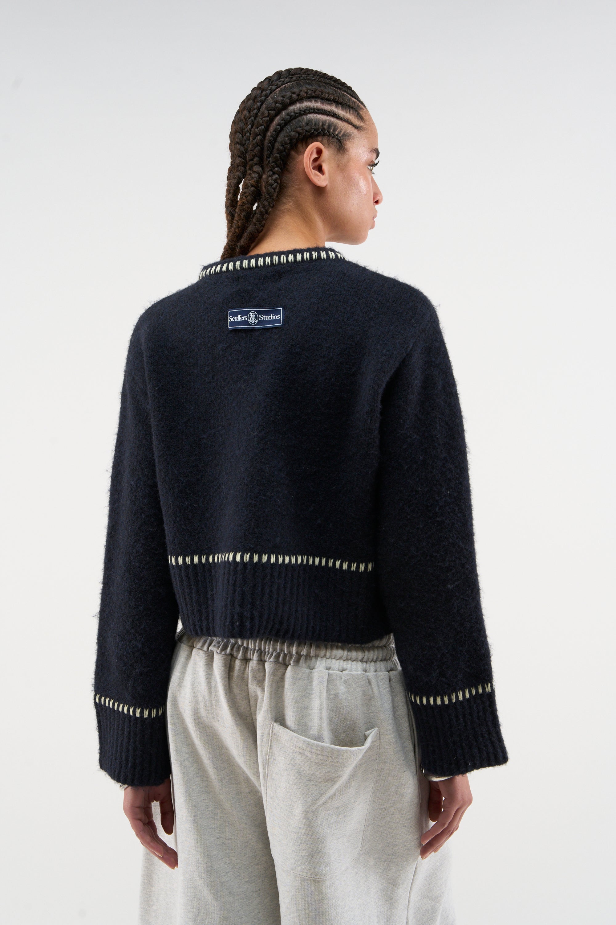 Handmade Blue Knit – Scuffers