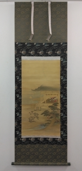 土佐光貞（隠し落款）絹本 掛軸 表装交換済|サムライオークション