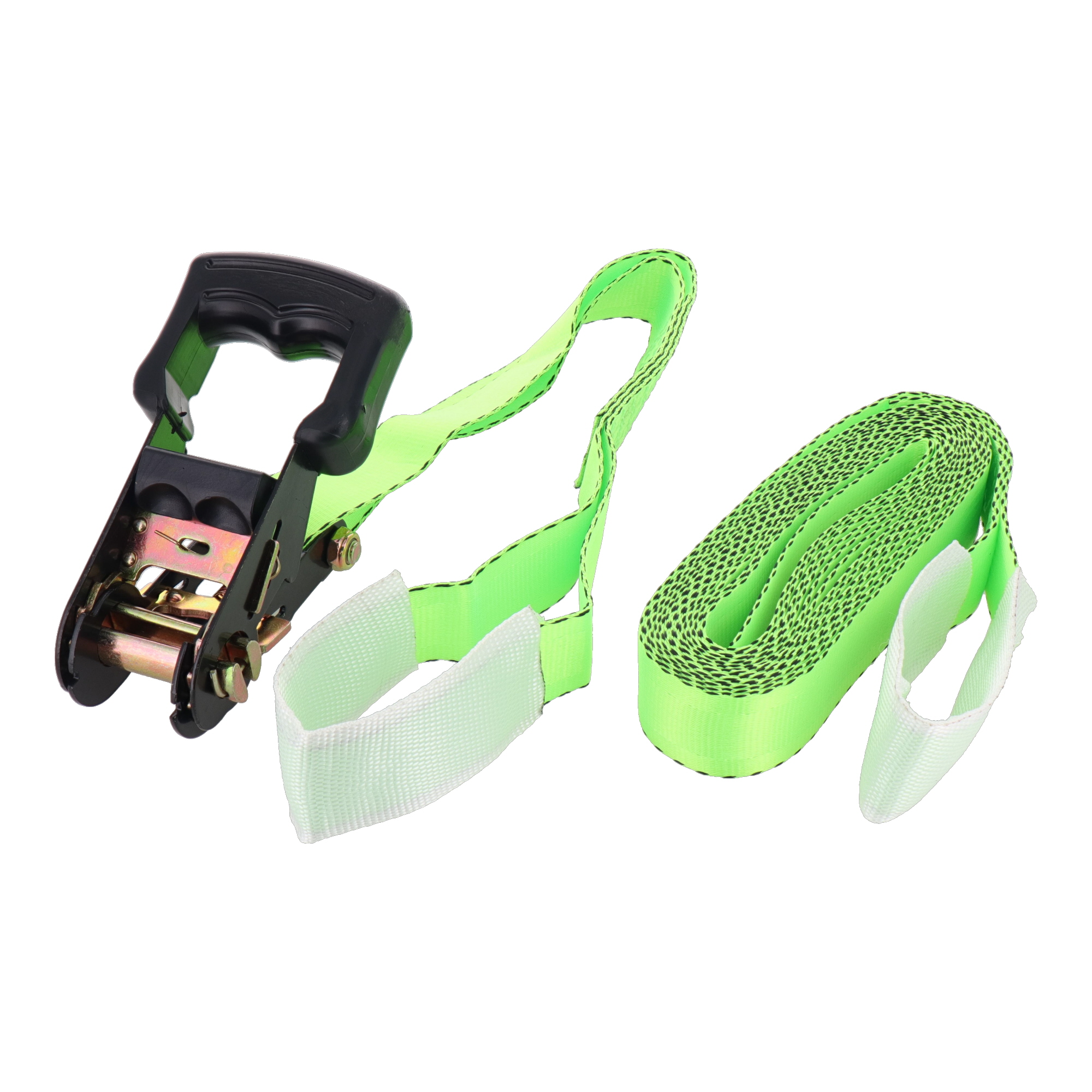 TRN-325LW 荷役 荷締機 2pcs.ラチェット式荷締機 ループ付(シボリ) 5m