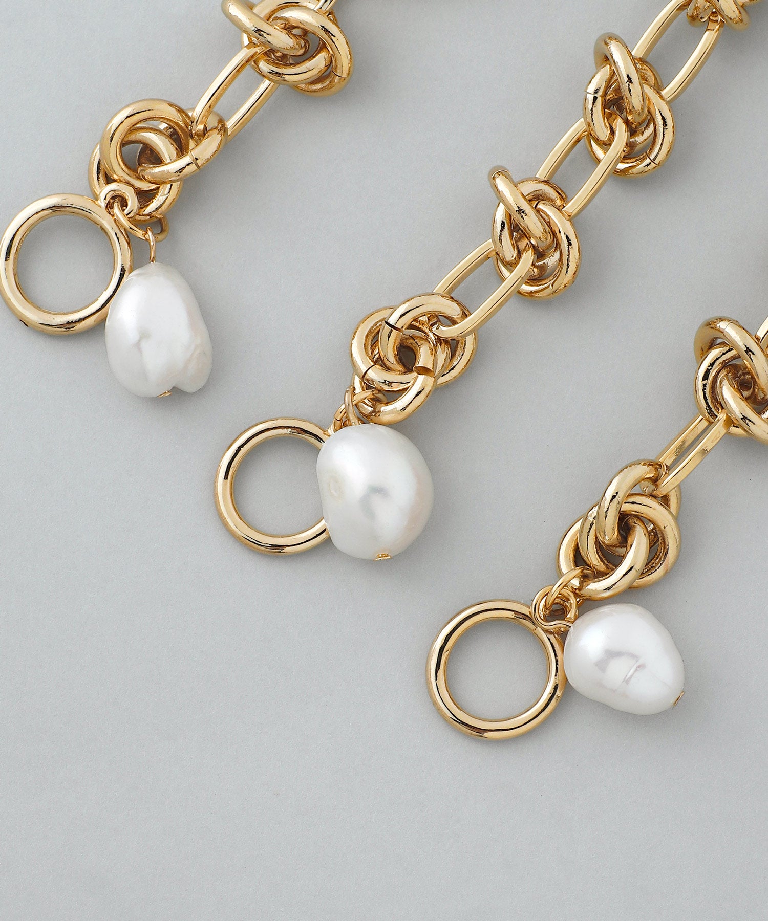 ANEMONE】淡水パール×チェーンマンテルブレスレット｜SANPO ONLINE