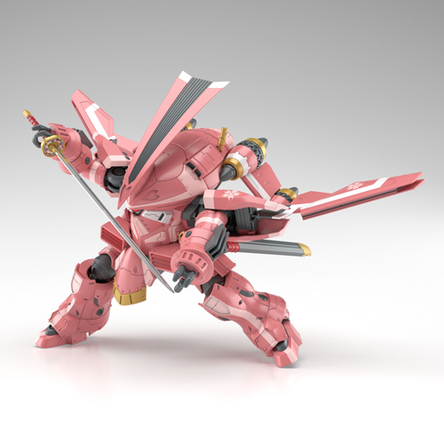 BANDAI SPIRITSより「HG 1/24 霊子戦闘機・試製桜武」天宮さくら機