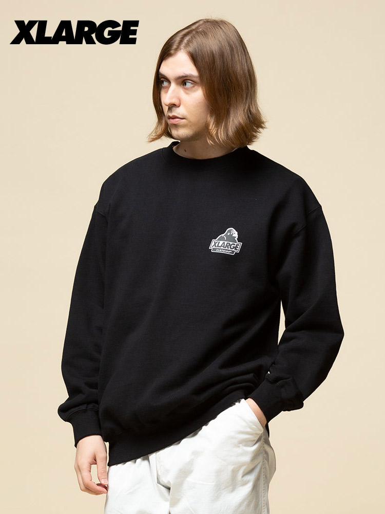 XLARGE (エクストララージ) バックBIGロゴ クルーネック スウェット