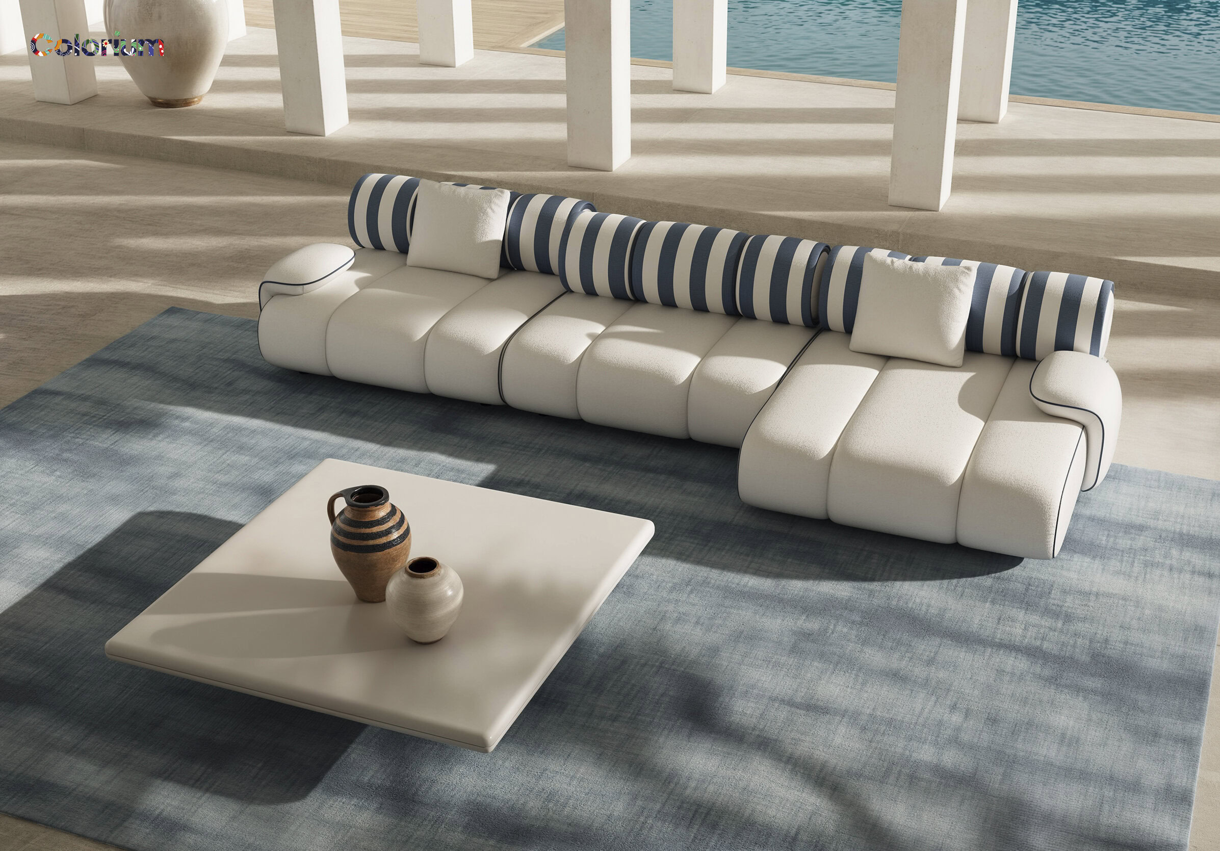 Orion Aqua - Saloni Furniture