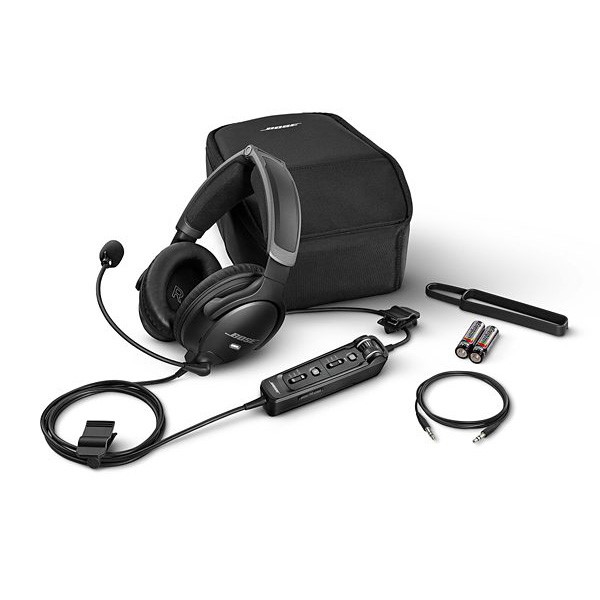 Bose A30 Aviation Headset (Dual GA Plugs) ANR Aviation Headset w