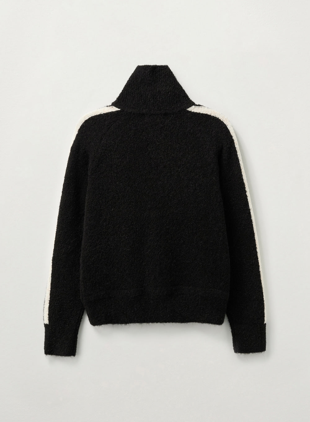 W) Lawton Semi Cropped Knit Zip-up