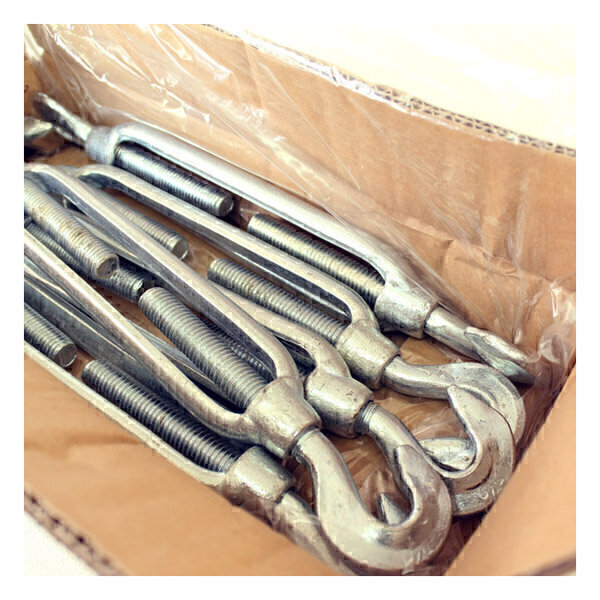 ターンバックル 4分メッキ 260mm-420mm | 佐藤ケミカル