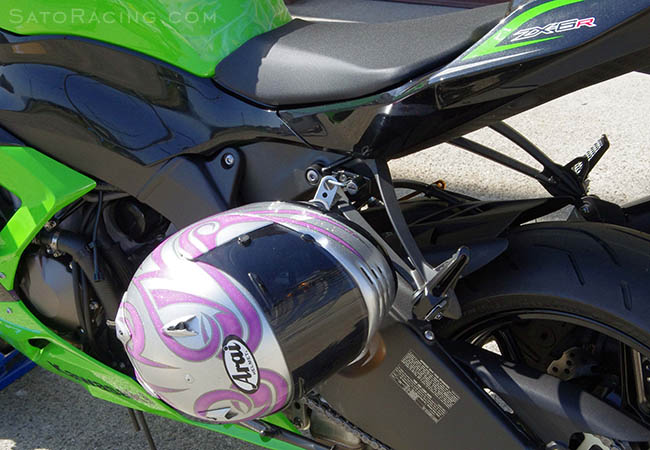 SATO RACING | Helmet Lock - Kawasaki ZX-6R / ZX636 ('13-'24)