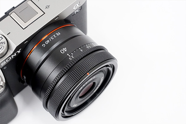 FE 40mm F2.5 G 軽い小さい質感高く。「写す」が楽しい単焦点レンズ！