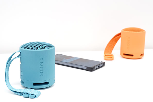 実機で解説! SRS-XB100 レビュー サイズ感を忘れる高音質!2台使いで