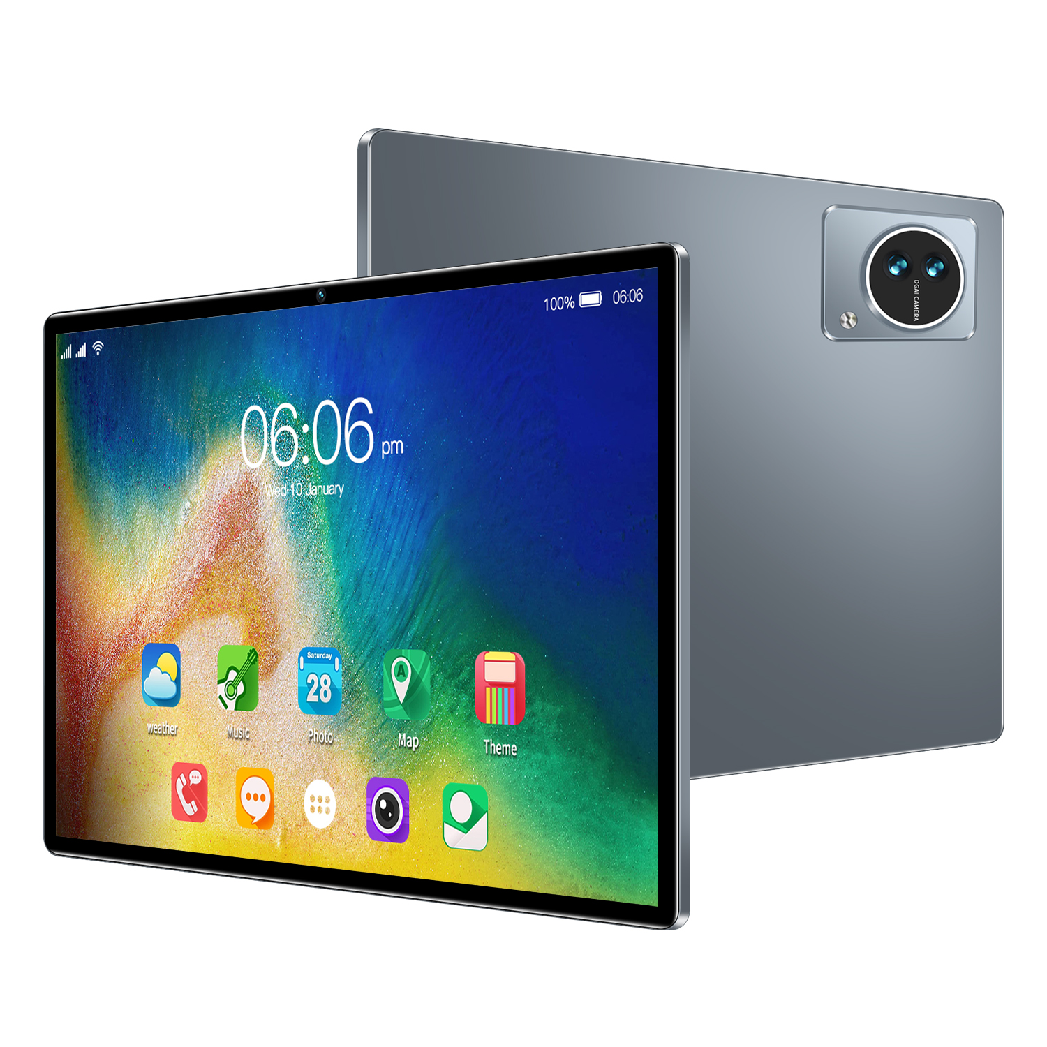 V10 新型 10.1インチ Android 12.0 タブレット 大画面 RAM 6GB+ROM