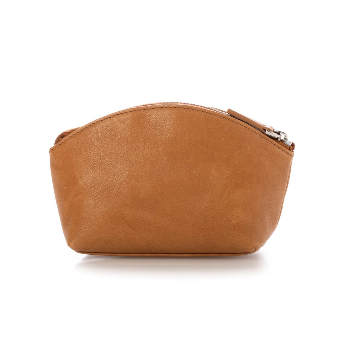 シプレ CHYPRE マチ付きレザーポーチ （キャメル） -【公式】ラボ