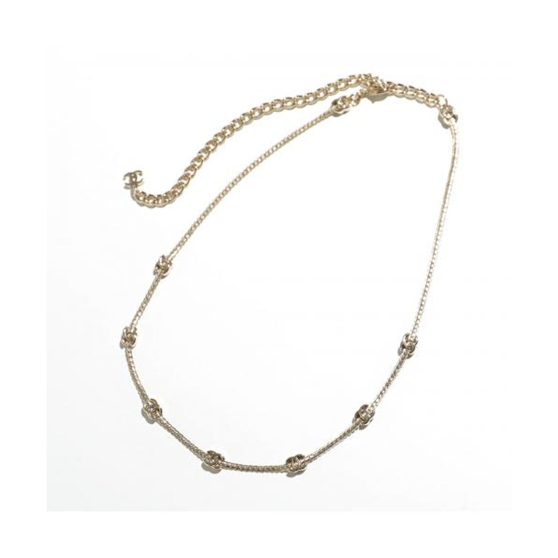 シャネル CHANEL CHANEL ネックレス ABE254 B18058 チョーカー メタル
