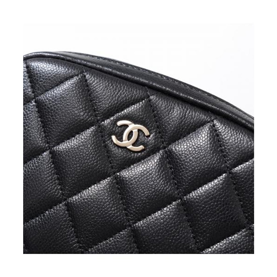シャネル CHANEL CHANEL ポーチ A80909 B10583 マトラッセ ココマーク