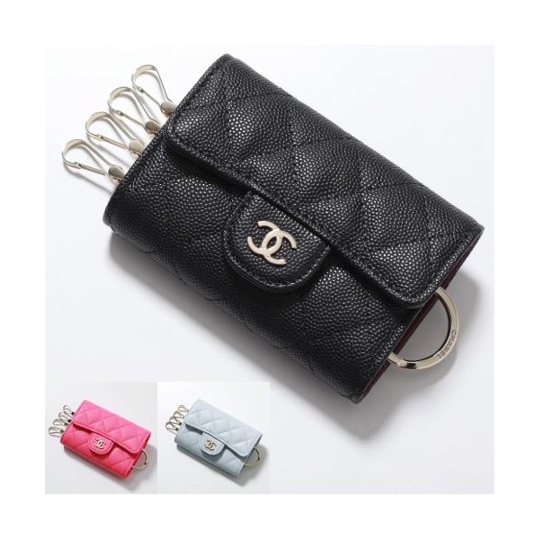 シャネル CHANEL CHANEL キーケース AP0222 B10583 マトラッセ