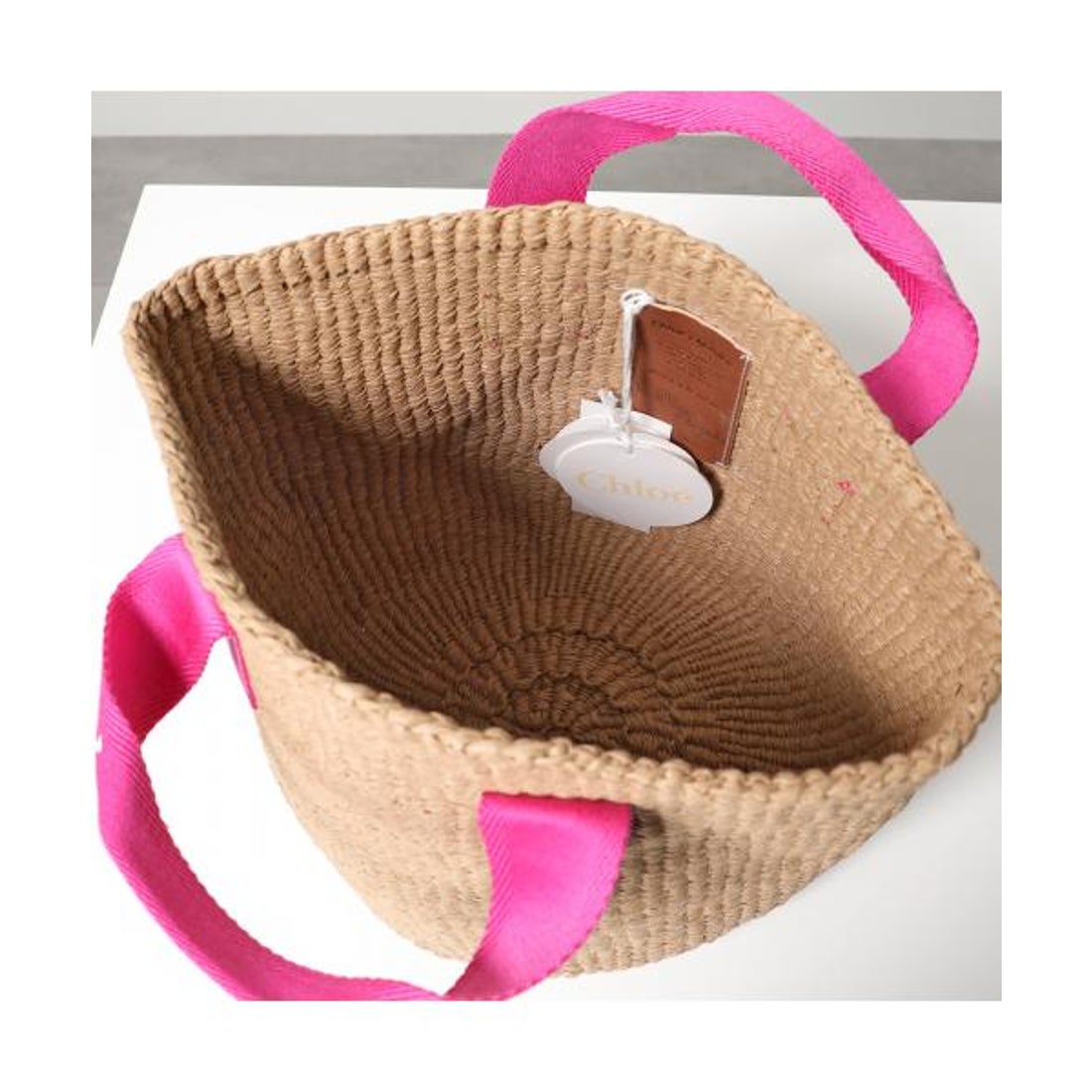 クロエ Chloe Chloe KIDS x Mifuko カゴバッグC20045 ハンドバッグ