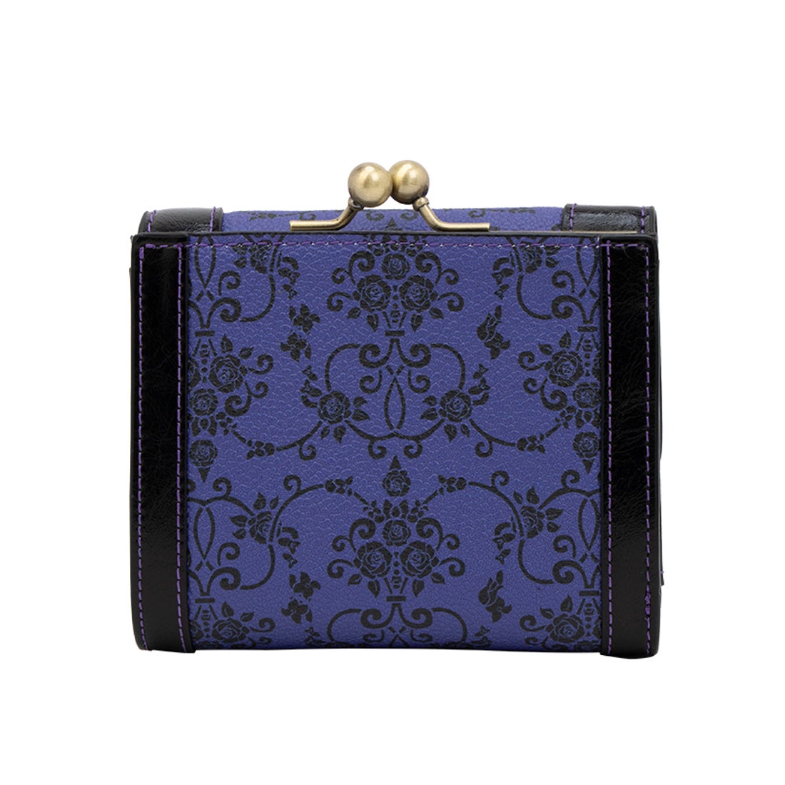 アナスイ ANNA SUI リーブル 口金二つ折り財布 （パープル） -人気