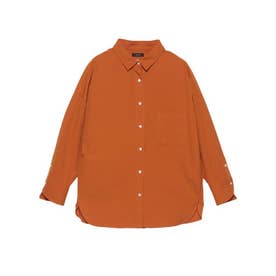アニュアンス anuans スタンダードシャツ （ORANGE） - ファッション