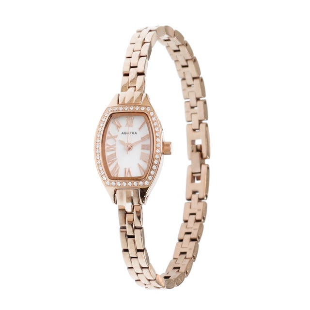 アガタ パリ AGATHA PARIS プチトノーウォッチ、ブレスレット、ピンク