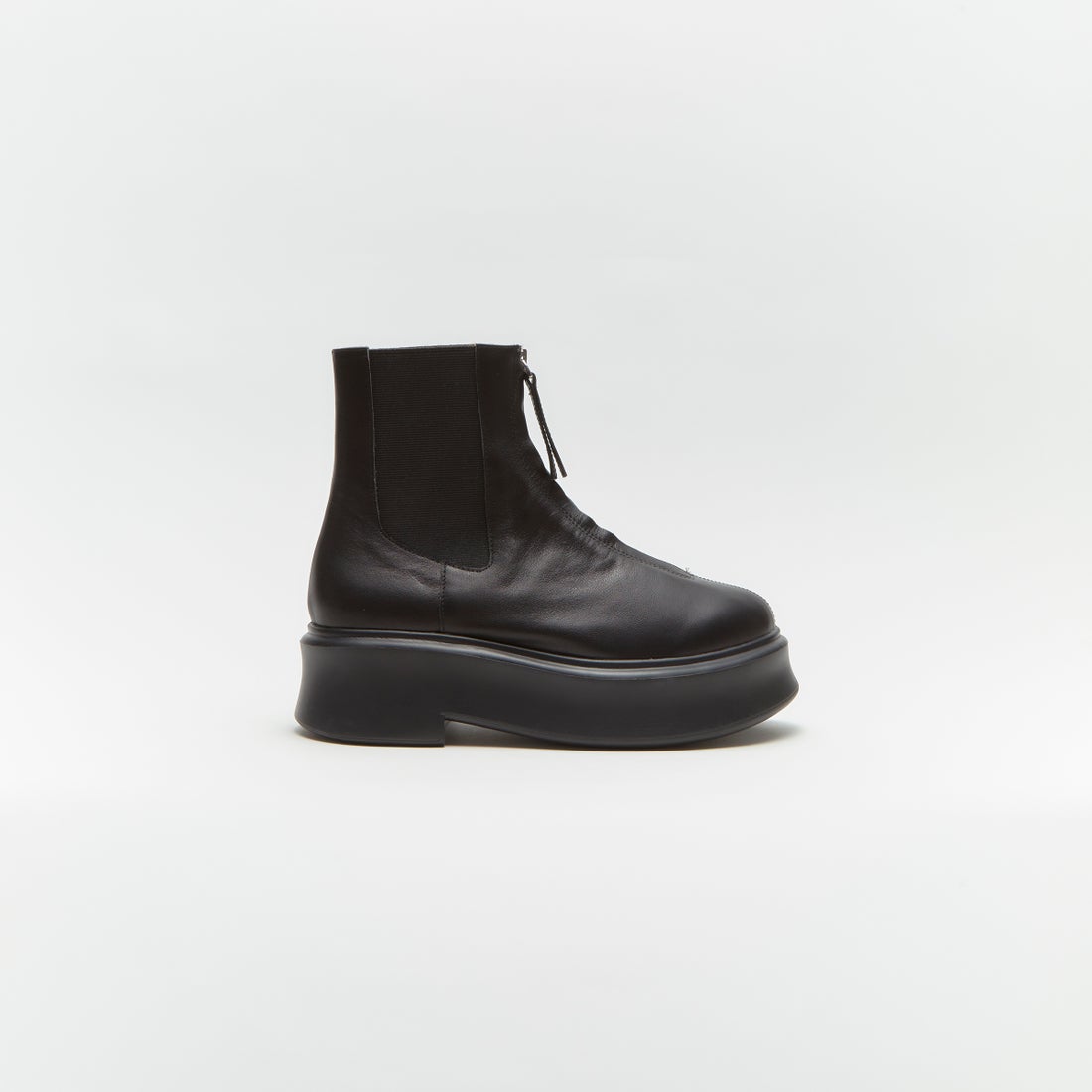 PRIMO LEATHER BOOTS （Black） -ALM. official web store
