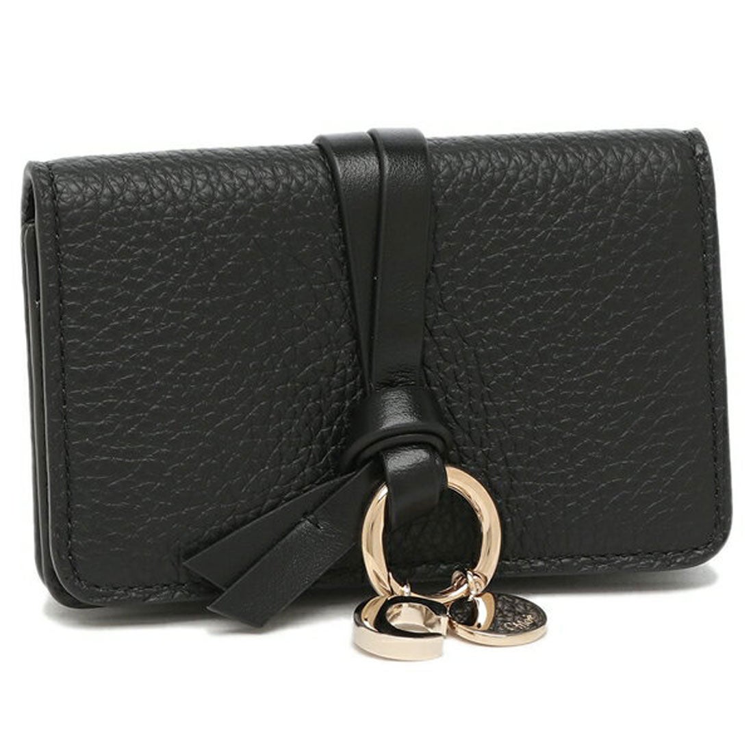 クロエ Chloe カードケース アルファベット ブラック レディース Chloe