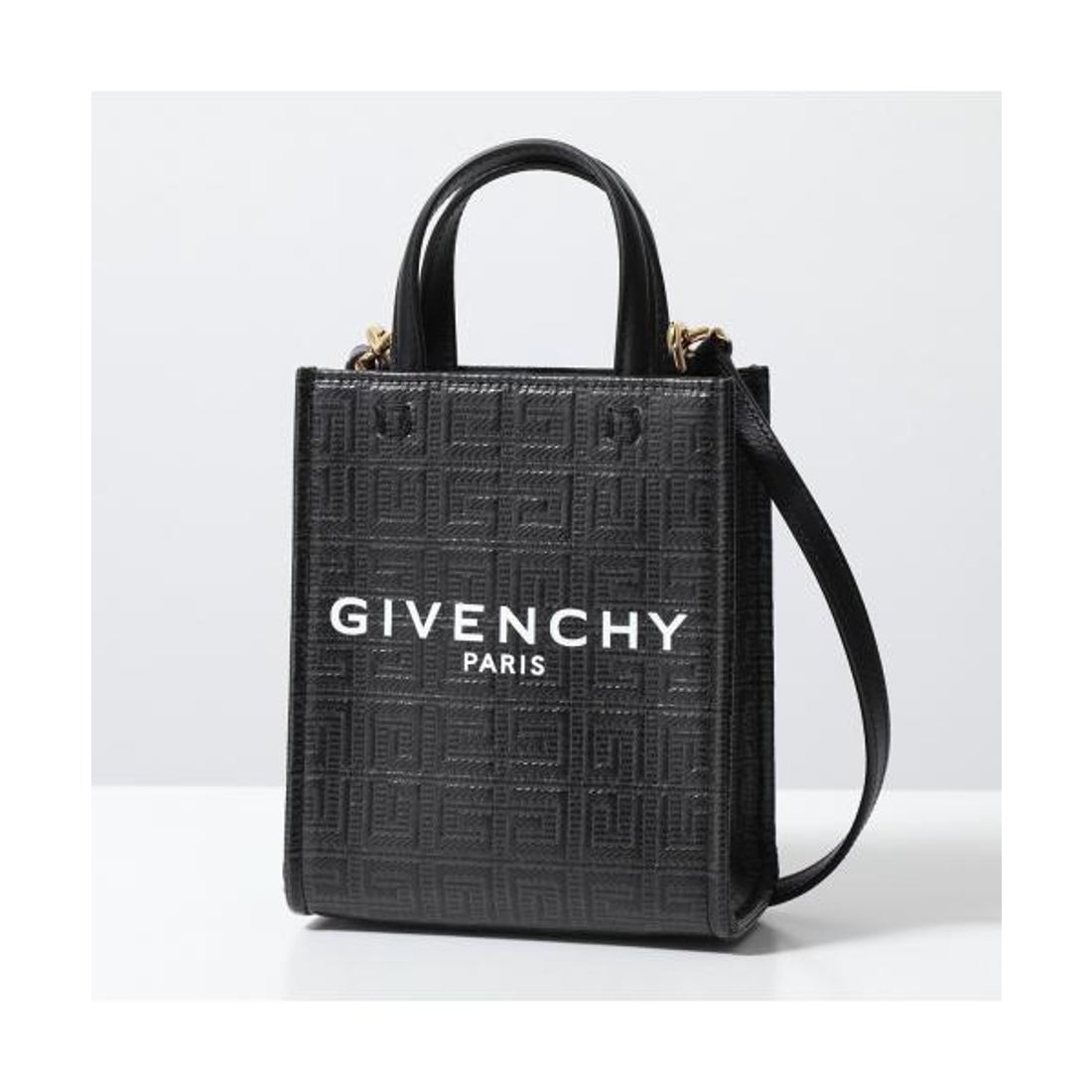 GIVENCHY ジバンシー パイソン デカロゴ ワンショルダー トートバッグ