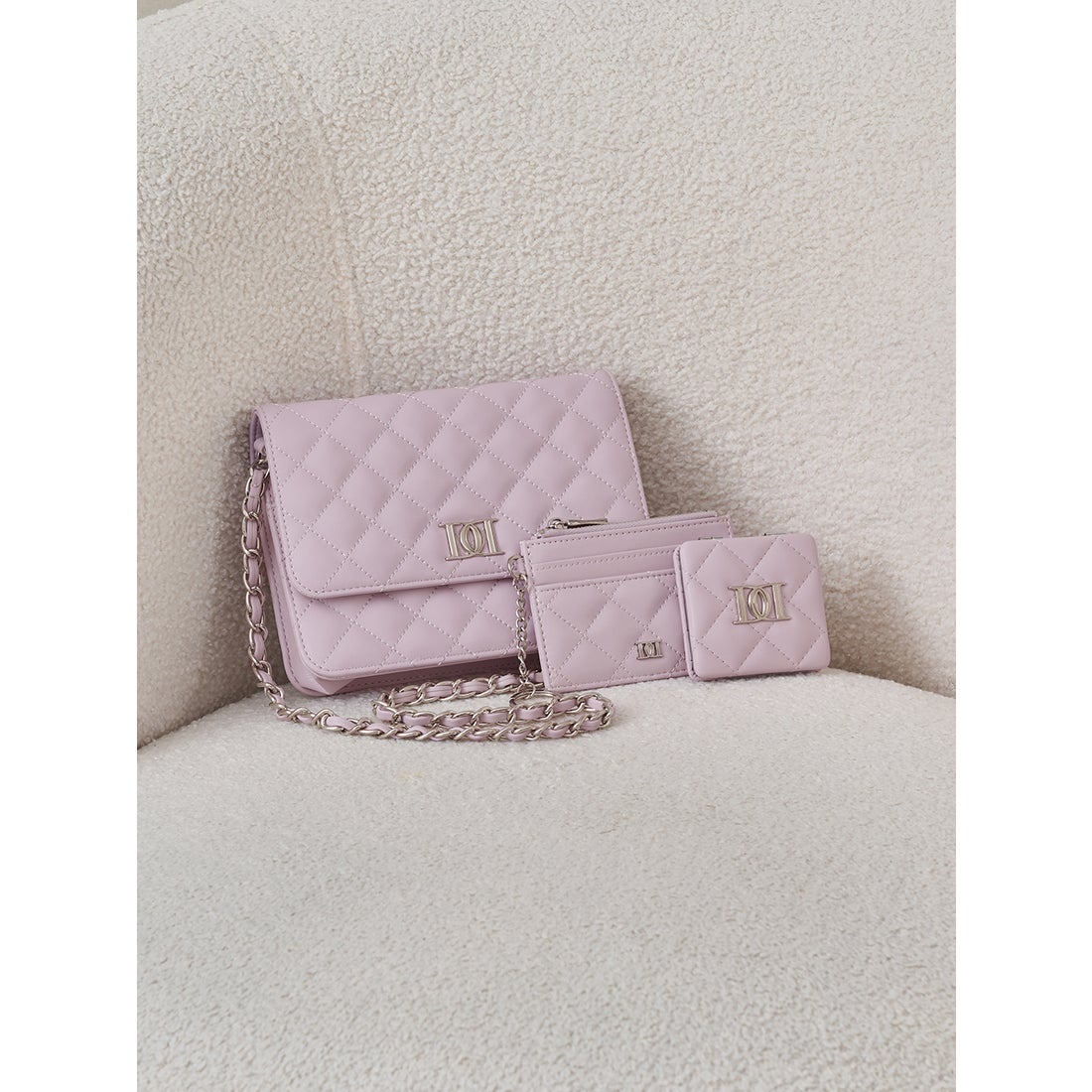 ダーリッチ Darich DDロゴキルティングトラベルセット （パープル