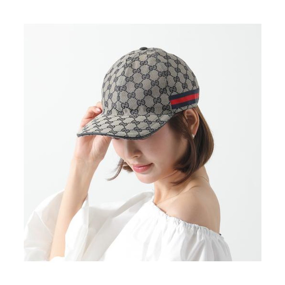 GUCCI GGパターン ベースボールキャップ 【公式通販】