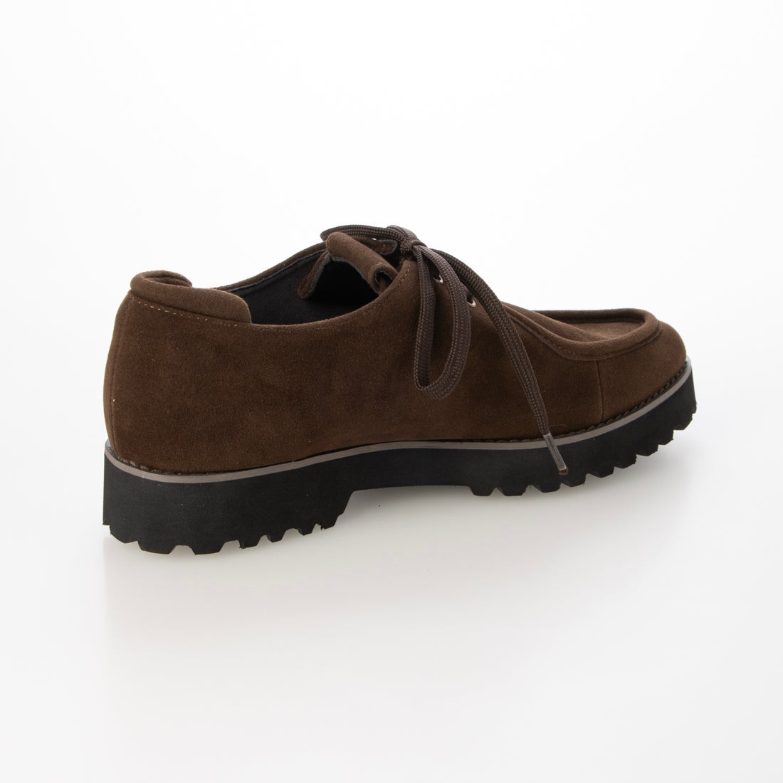 フィン Fin 厚底チロリアンシューズ【低反発スポンジ入り】 （ブラウン