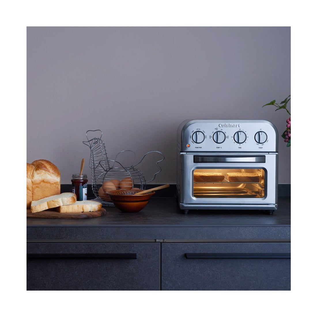 特典付き クイジナート Cuisinart オーブントースター 4枚焼き