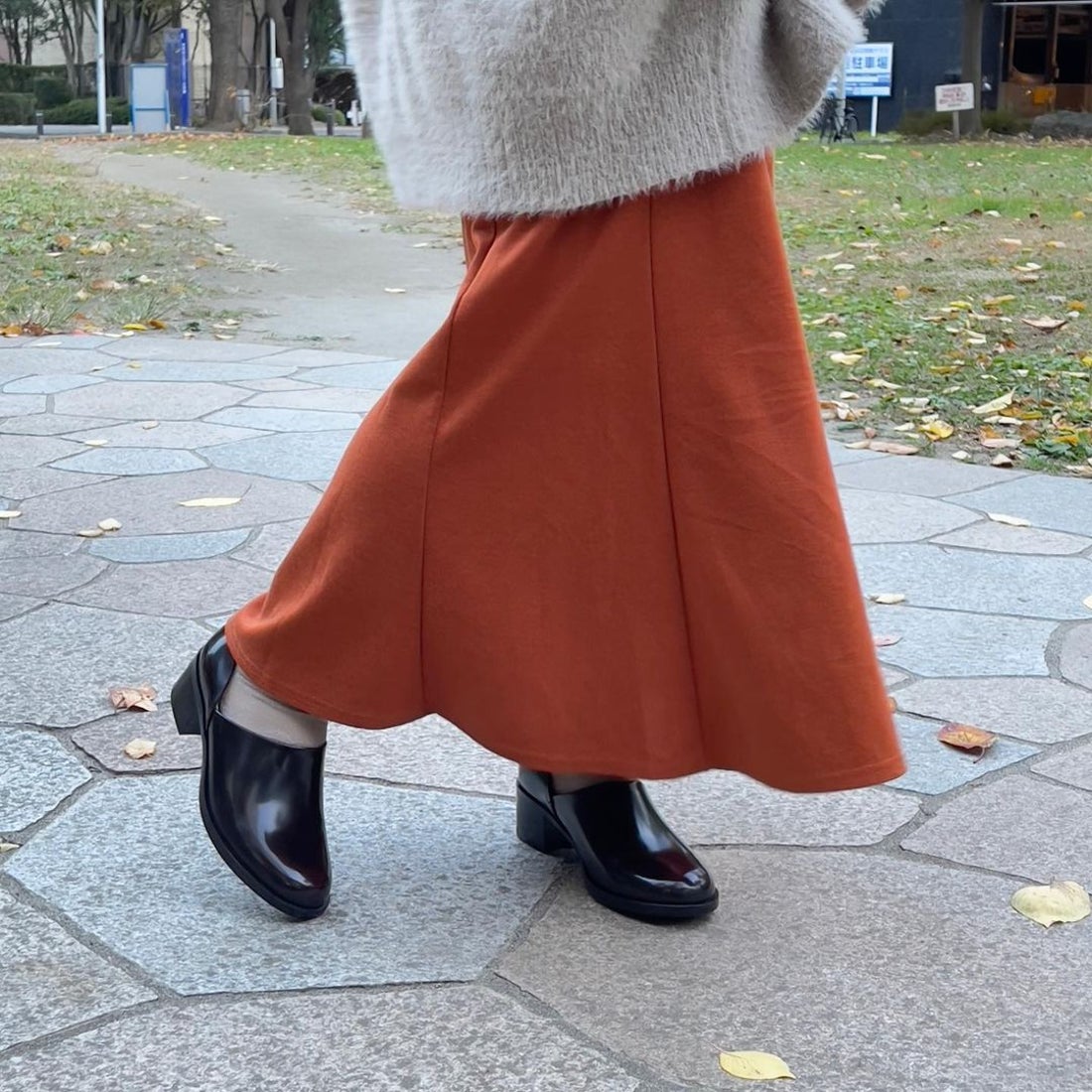 ハルタ HARUTA ヒールアップスポックシューズ （BRグレープ