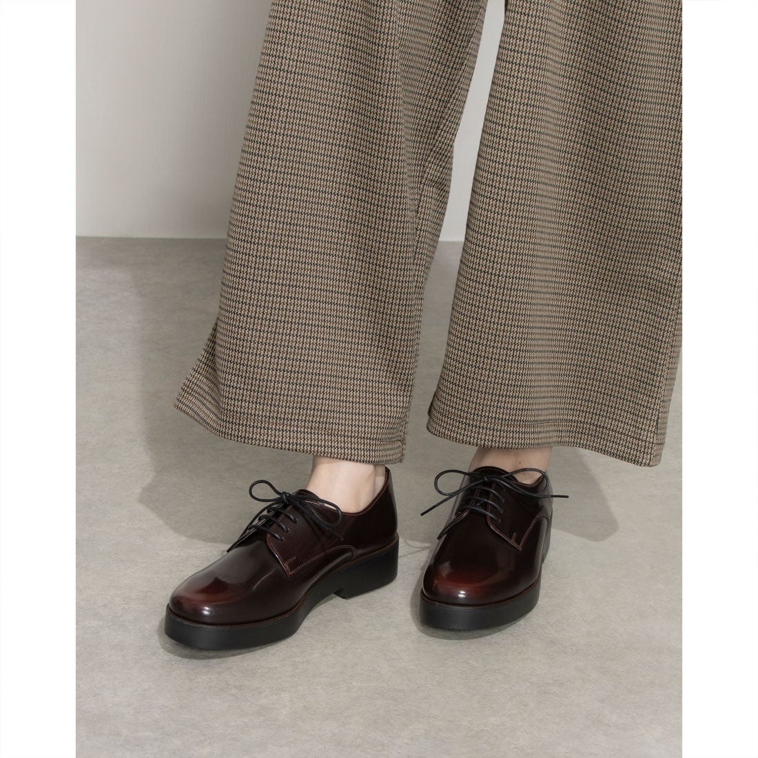 ハルタ HARUTA レースアップシューズ （BR） -靴＆ファッション通販