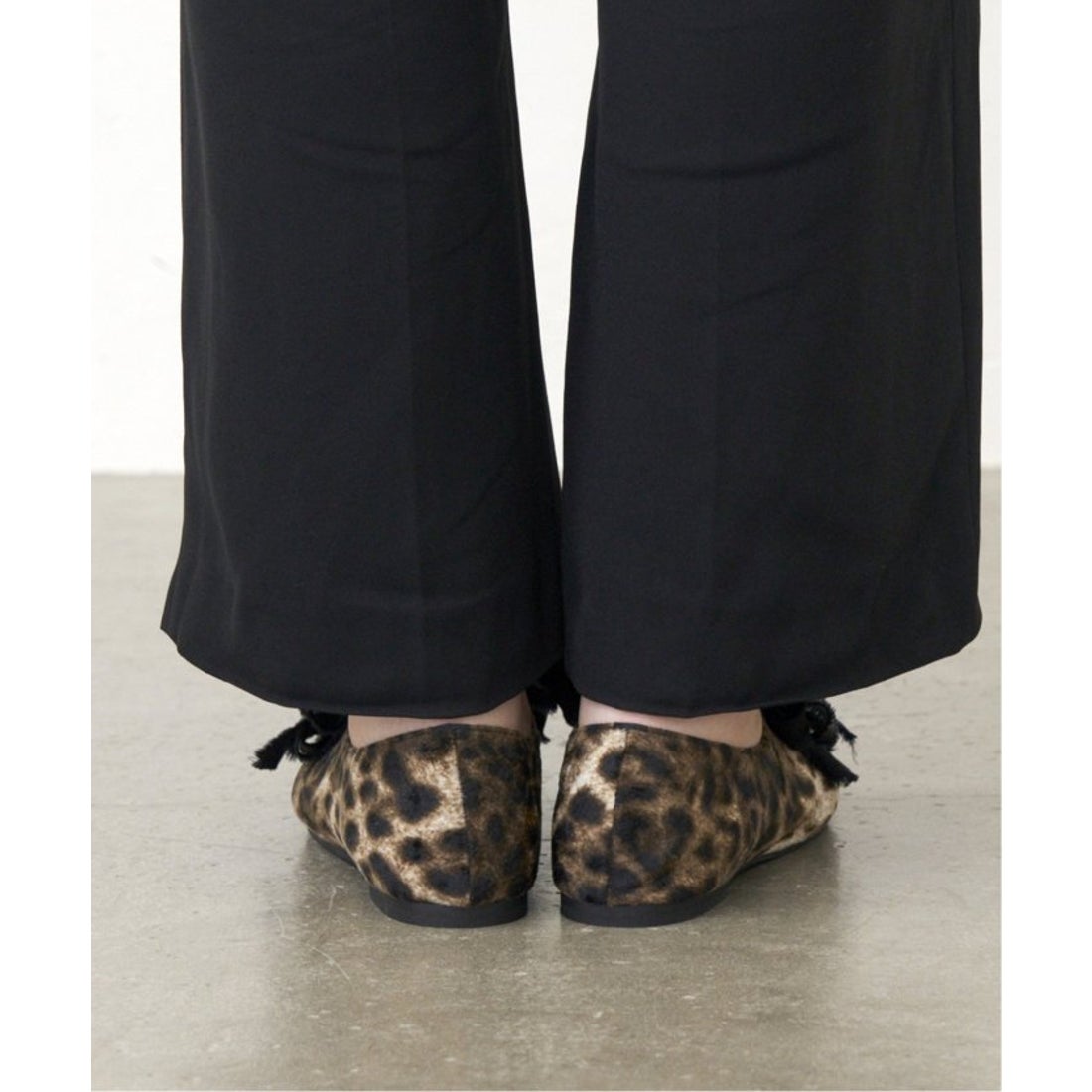 ル タロン LE TALON 《追加》GRISEサテンリボンバレリーナ （キャメル