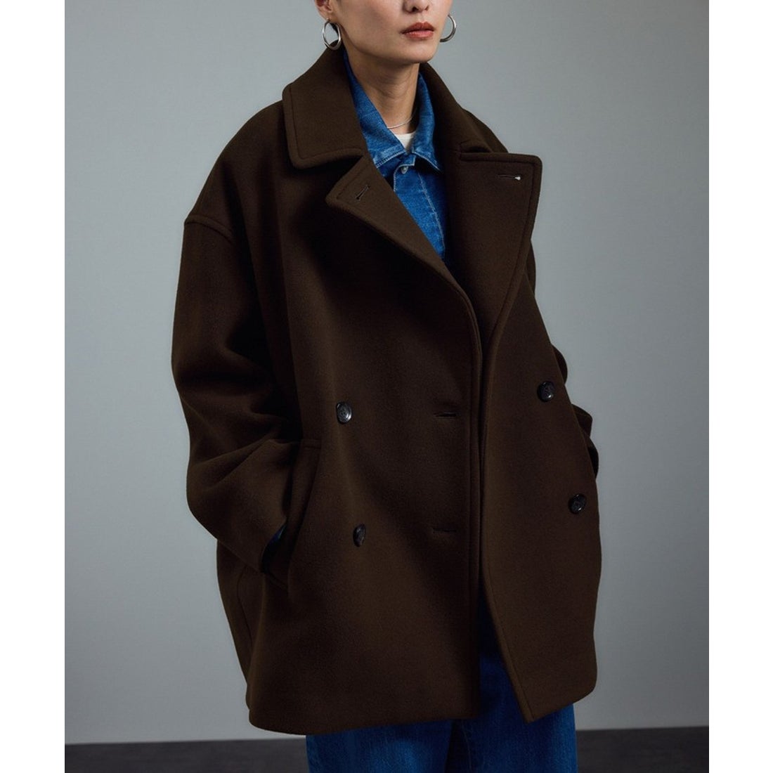 サロン アダム エ ロペ SALON adam et rope' 【WEB限定】MANTECOウール