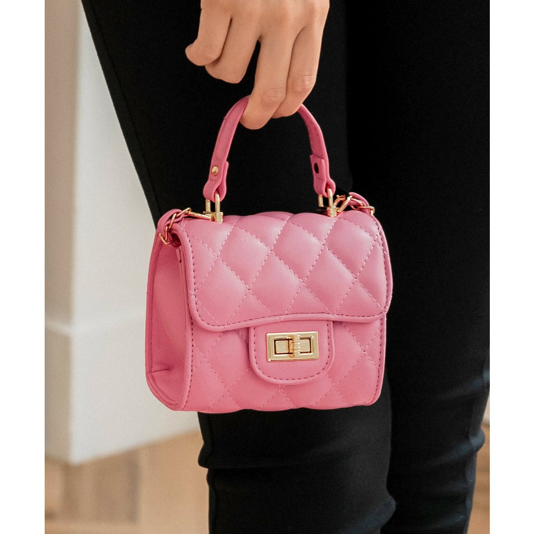 ジュリアブティック JULIA BOUTIQUE キルティングチェーンミニバッグ