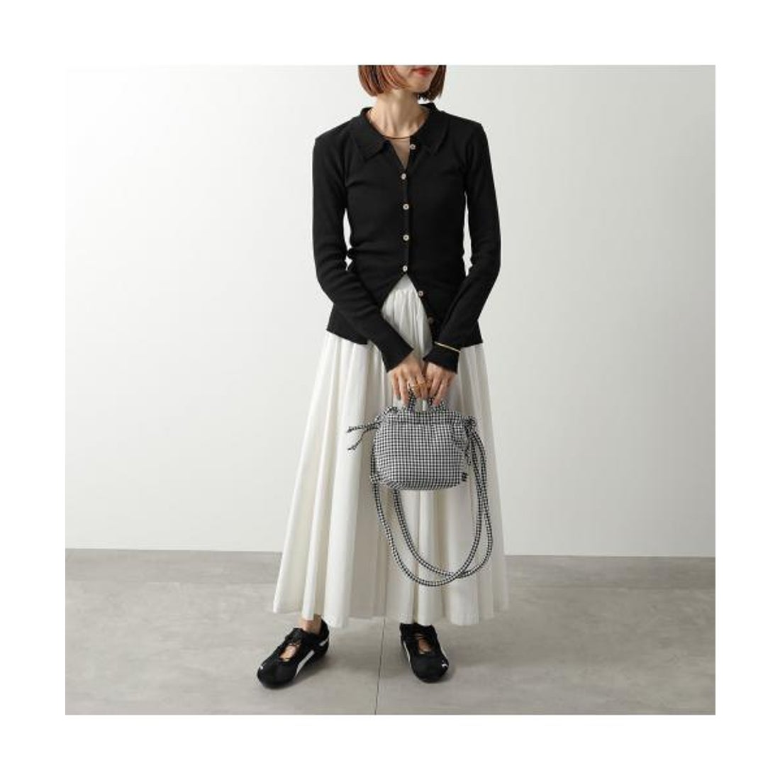 オレンド OLEND OLEND ショルダーバッグ MICRO ONA SOFT BAG チェック