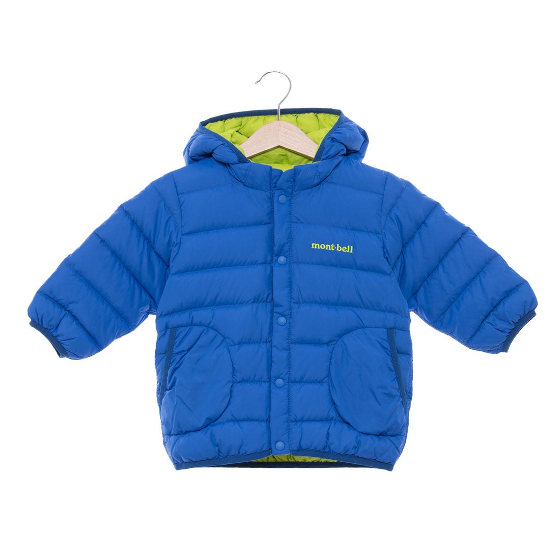 モンベル mont-bell ネージュダウン パーカ Baby's （ブルー