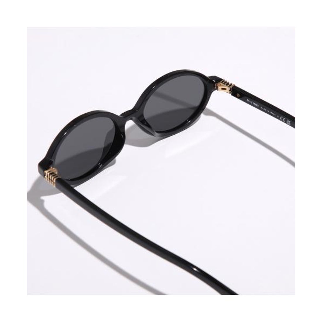 ミュウミュウ Miu Miu MIUMIU サングラス SMU 04Z オーバル型 セル