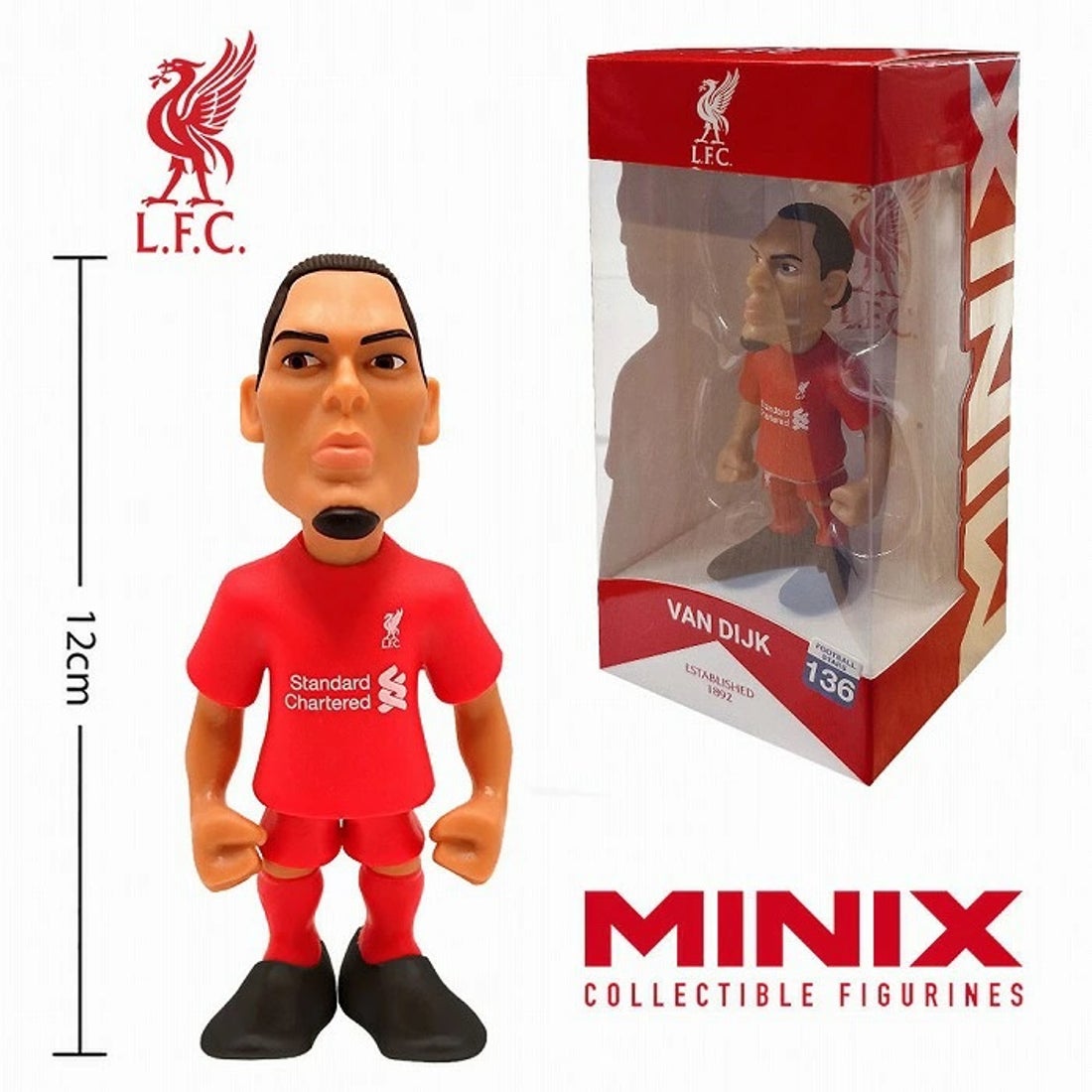 MINIX フィギュア リバプール ファン・ダイク Liverpool 136 代表