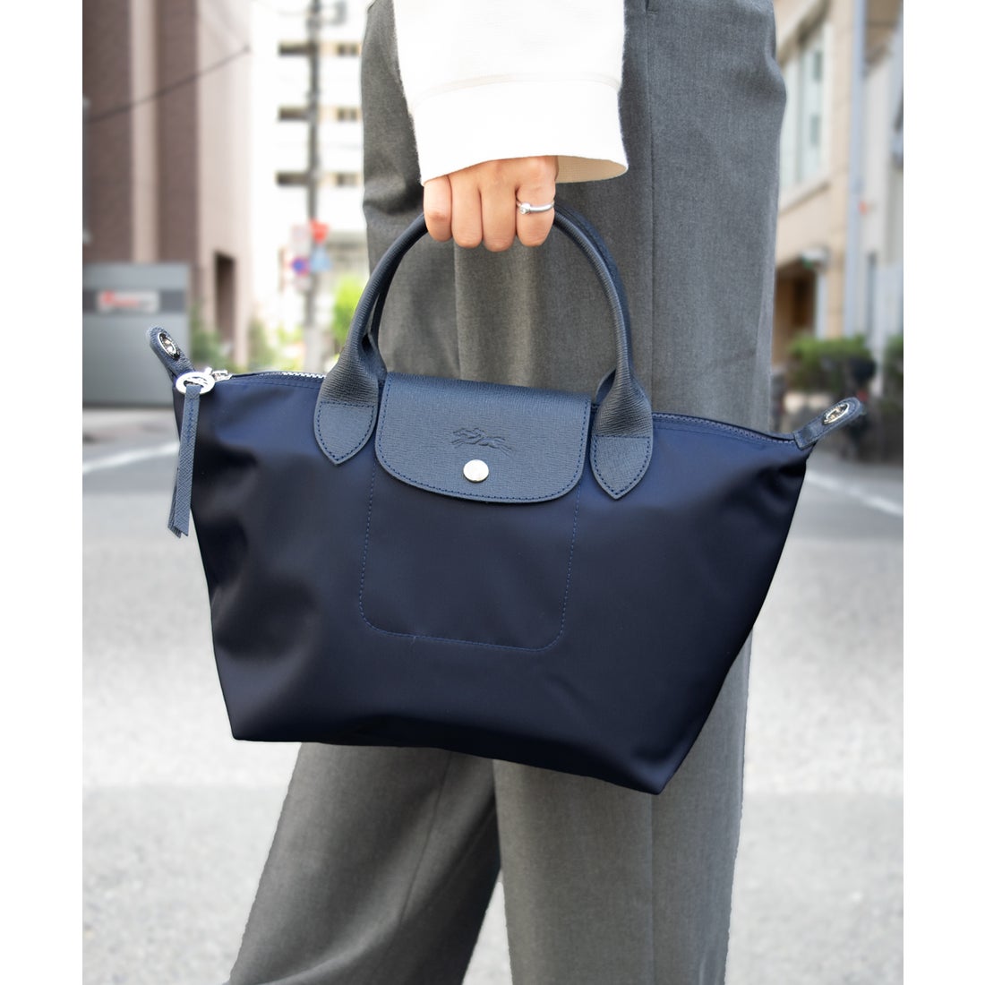 ロンシャン LONGCHAMP バッグ （ネイビー） - ファッション通販 d fashion