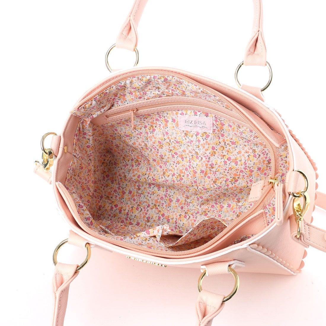 リズリサ LIZ LISA パスティー 花モチーフ使いショルダーストラップ付