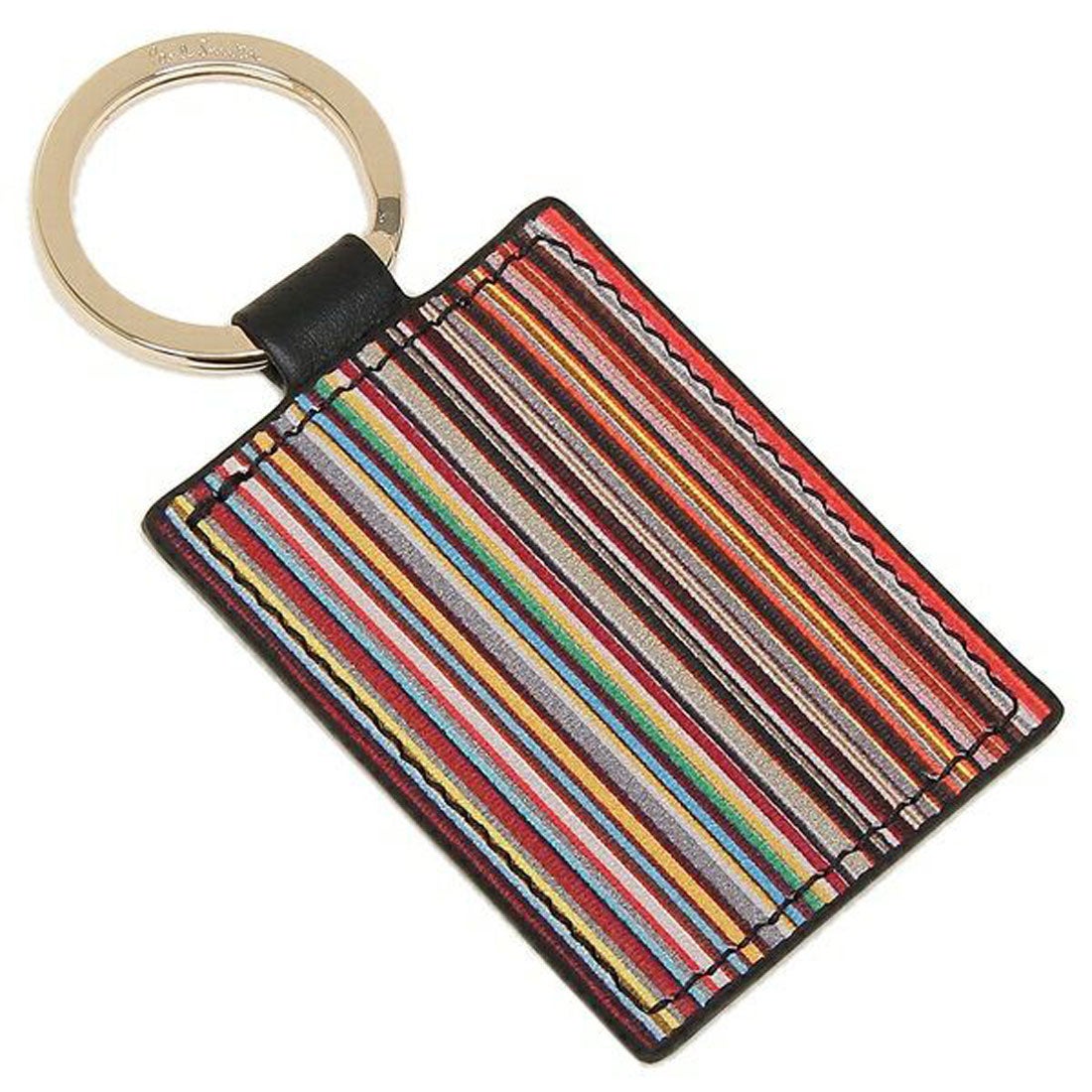 ポールスミス Paul Smith キーリング キーホルダー マルチストライプ