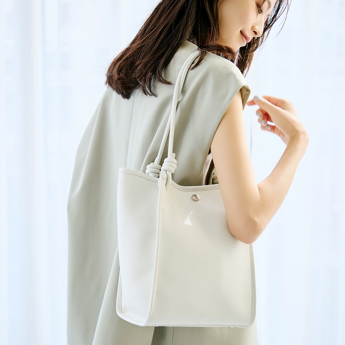 トプカピ TOPKAPI 【Breath TOPKAPI】シュリンクレザー ノットハンドル