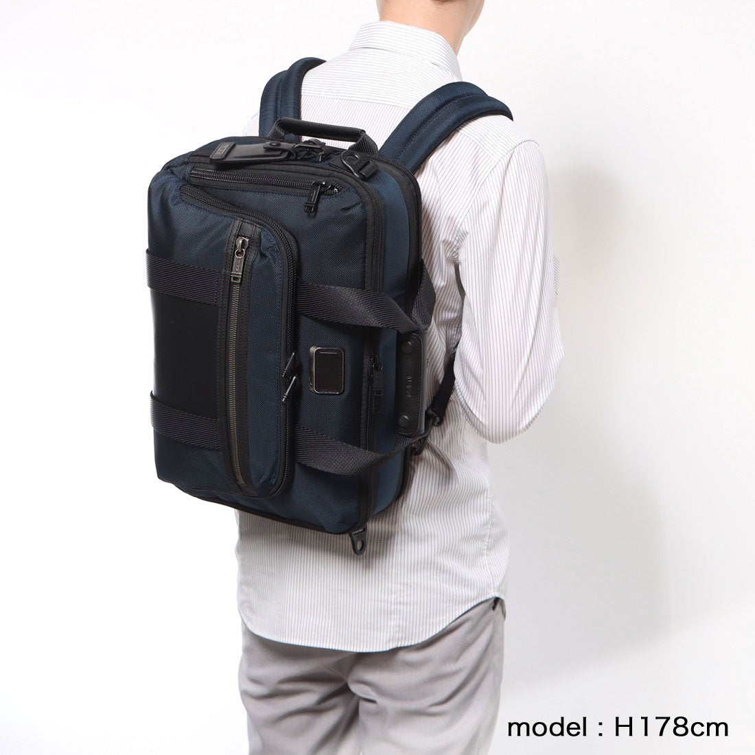 トゥミ TUMI MURRAY 3 WAY BRIEF （NAVY） -アウトレット通販