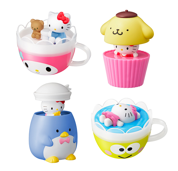 ポムポムプリンの中からキティちゃんが出現！ハッピーセット『ハロー