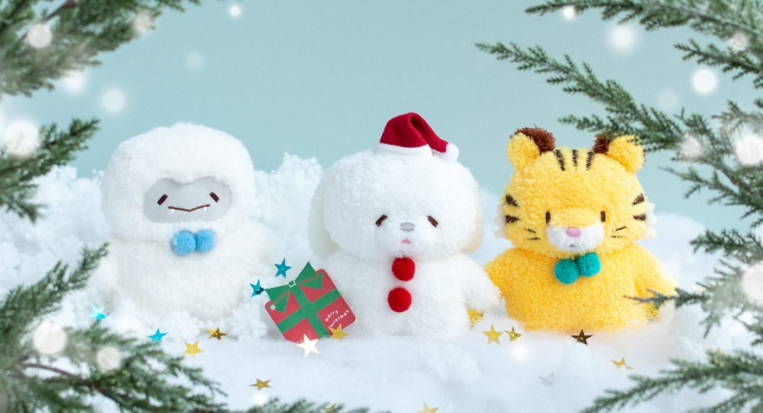 大人気の「ふわふわたっとん」シリーズに、クリスマス限定の「サンタ